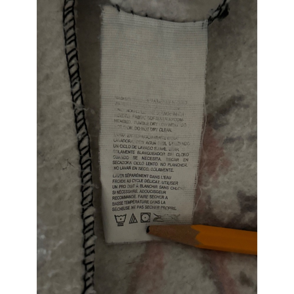 VTG USA Cabin Fleece Blanket Deer Buck Scenic Thin Fuzzy Camp Throw Rustic Full - Picture 4 of 10